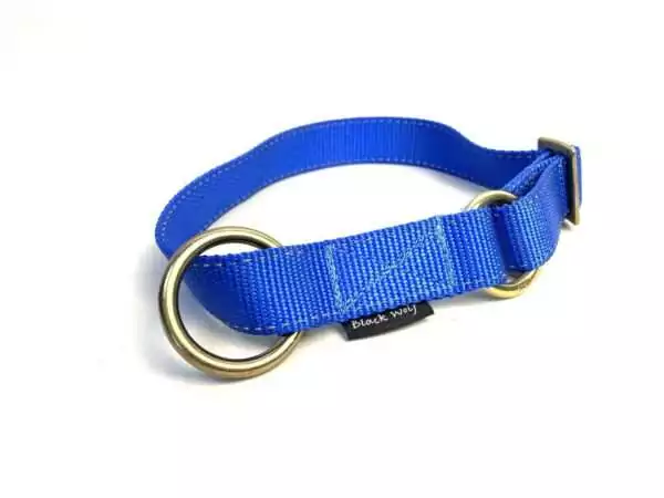 Hundehalsband reflektierend 30-58 cm blau 30000